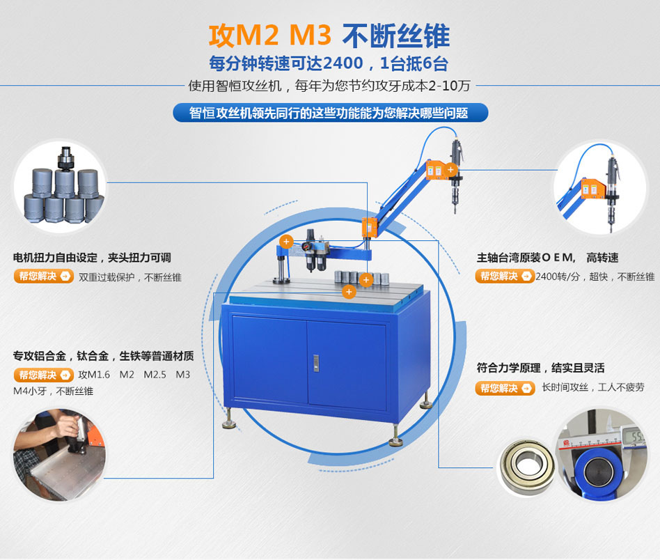 气动攻丝机M1.6-M4